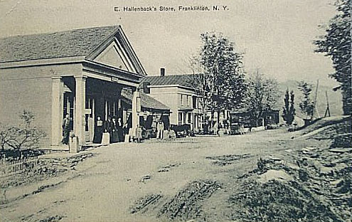 E. Hallenback's Store, Franklinton, Town of Broome, NY