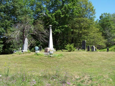 Cook Cemetery, Huntersland