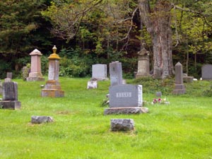 Mattice Rd Cemetery in Livingstonville