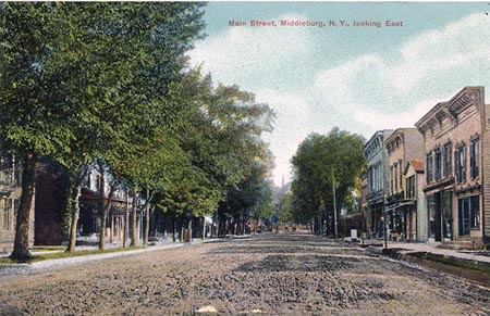 Main St., Middleburgh, looking east