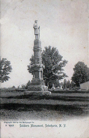 Soldier's Monument, Schoharie