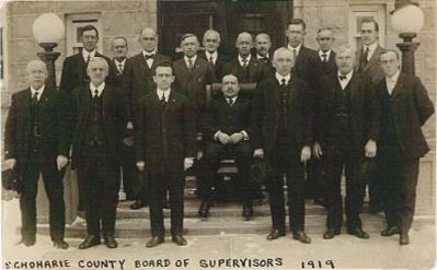 Schoharie County Board of Supervisors, 1919